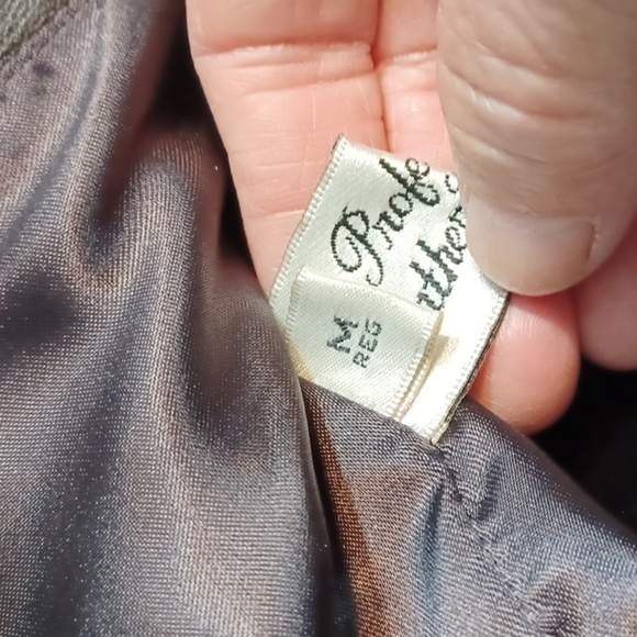 Y2K  Soft Leather London‎ Fog  Mens Brown  Jacket Sz M - Picture 9 of 9